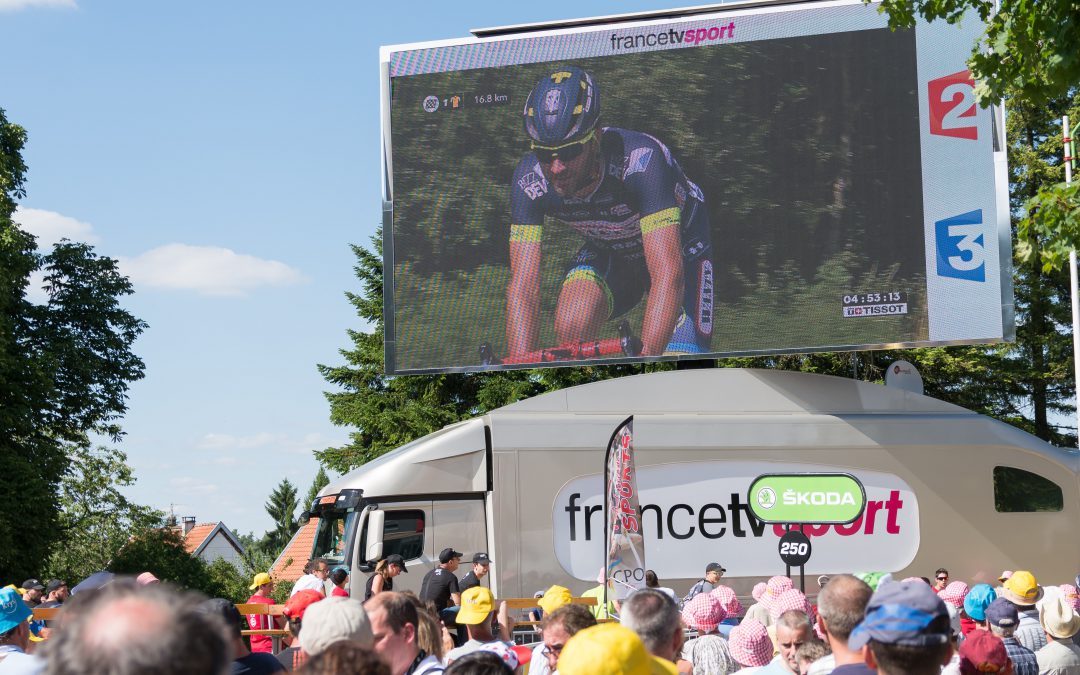 DES PRODUITS FABRIQUES PAR ESTELEC INDUSTRIE UTILISÉS LORS DE LA PLUS GRANDE COURSE CYCLISTE DU MONDE